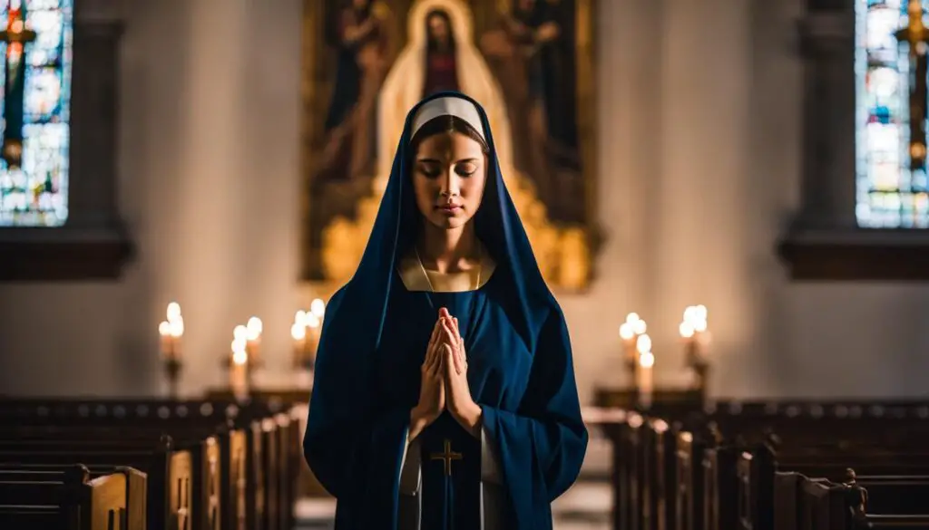 Mary, intercession, prayer companionship