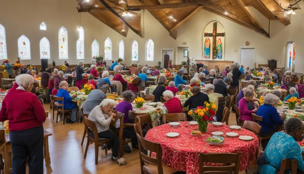 Catholic church social events