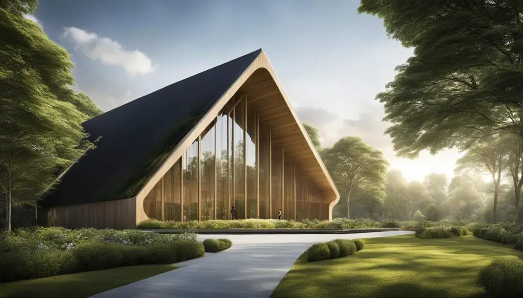 sustainable church construction